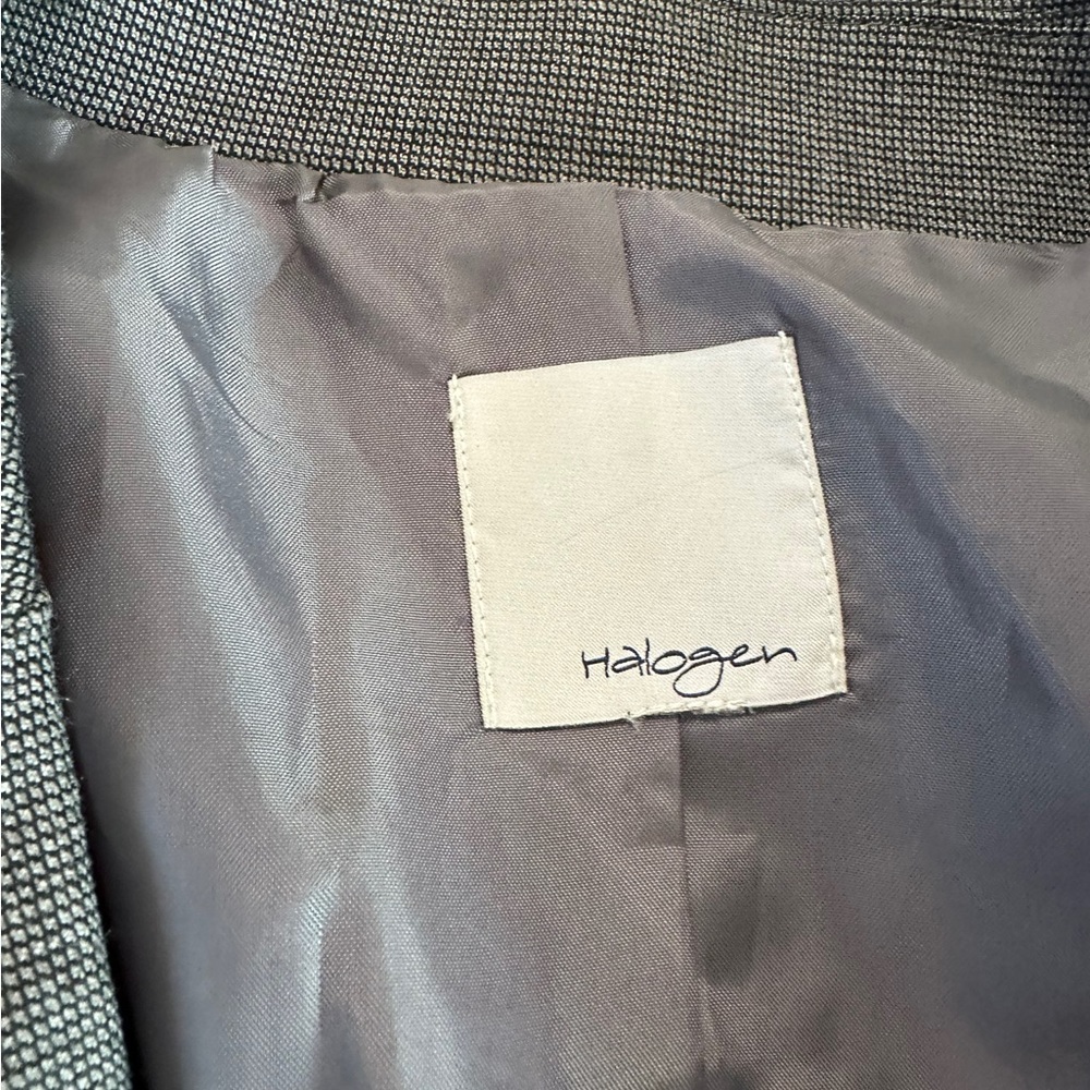 Halogen Gray Button Down Blazer - image 6